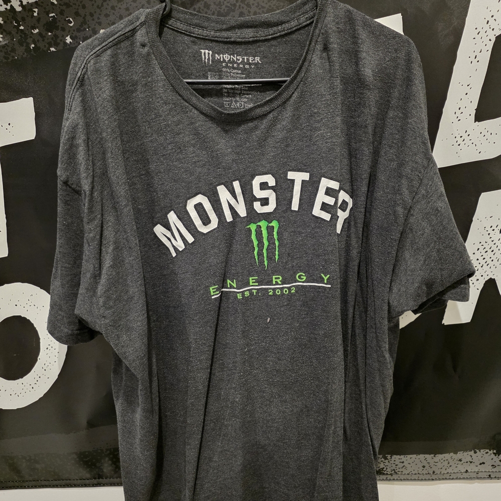 Grey Monster Energy Shirt